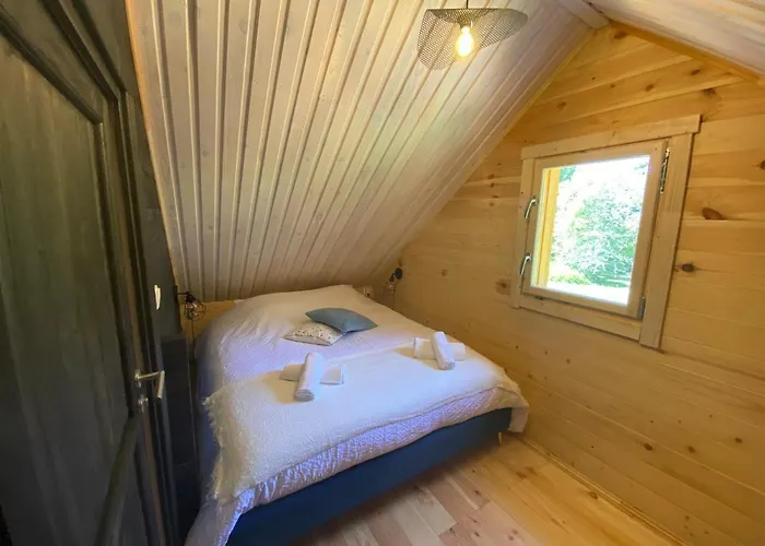 Couette-café Le Domaine Caribou Sainte-Opportune-la-Mare